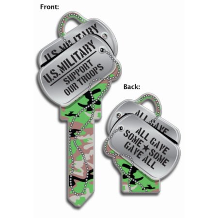 LUCKY LINE Kw1 Dog Tags Key Blank B141K